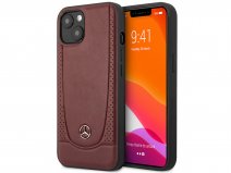 Mercedes-Benz Urban Leather Case Rood - iPhone 14 hoesje