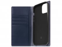 SLG Design D5 CSL Donkerblauw Leer - iPhone 14 hoesje