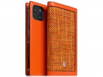 SLG Design D5 CSL Oranje Leer - iPhone 14 hoesje