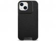Vaja Grip Leather MagSafe Case Zwart - iPhone 14 Hoesje Leer