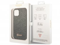 Guess Glitter TPU Case Groen - iPhone 14 Plus hoesje