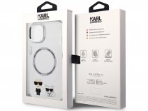 Karl Lagerfeld Ikonik Duo MagSafe Case - iPhone 14 Plus hoesje