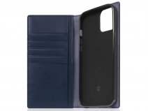 SLG Design D5 CSL Donkerblauw Leer - iPhone 14 Plus hoesje