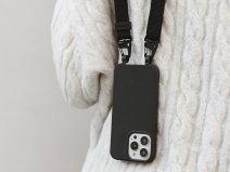 Woodcessories Change Case Strap Zwart - Eco iPhone 14 Plus hoesje