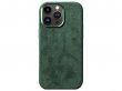 Alcanside Alcantara MagSafe Case Groen - iPhone 14 Pro hoesje