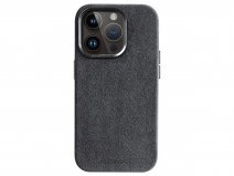Alcanside Alcantara MagSafe Case Space Grey - iPhone 14 Pro hoesje
