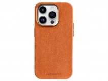 Alcanside Alcantara MagSafe Case Oranje - iPhone 14 Pro hoesje