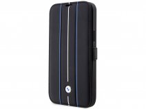 BMW Signature Lines Leather Folio Case - iPhone 14 Pro Hoesje Leer