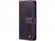 CaseMania Vintage Leather Case Paars - iPhone 14 Pro hoesje