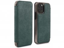 Greenwich Blake MagSafe Alcantara Folio Sage - iPhone 14 Pro Hoesje