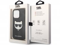 Karl Lagerfeld Ikonik Choupette Patch Case - iPhone 14 Pro hoesje