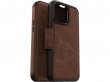 Otterbox Strada Leather Folio Bruin - iPhone 14 Pro hoesje