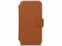 Sena 2in1 WalletBook Case Cognac - iPhone 14 Hoesje Leer