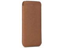 Sena Ultraslim Sleeve Cognac Leer - iPhone 14/14 Pro hoesje