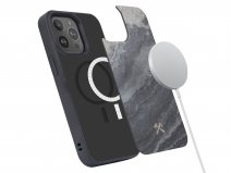 Woodcessories MagSafe Case Stone - iPhone 14 Pro hoesje van Steen