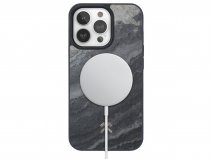 Woodcessories MagSafe Case Stone - iPhone 14 Pro hoesje van Steen