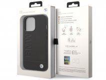 BMW Signature Leather Case - iPhone 14 Pro Max hoesje