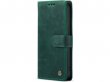 CaseMe Vintage Leather Case Groen - iPhone 14 Pro Max hoesje