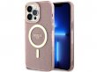 Guess Glitter MagSafe TPU Case Roze - iPhone 14 Pro Max hoesje