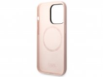Karl Lagerfeld Ikonik MagSafe Case Roze - iPhone 14 Pro Max hoesje