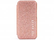 Ted Baker Glitsie Mirror Folio Case - iPhone 14 Pro Max Hoesje