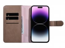 Uniq True Wallet XXL Case Roze - iPhone 14 Pro Max hoesje