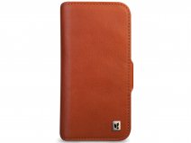 Vaja Wallet Leather Case MagSafe Cognac - iPhone 14 Pro Max Hoesje Leer