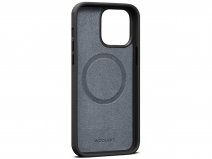 Woolnut Leather Case Grijs - iPhone 14 Pro Max hoesje