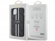 Guess College Monogram Case Grijs - iPhone 15 hoesje