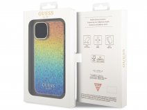 Guess Faceted Rainbow TPU Case - iPhone 15 hoesje
