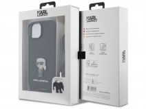 Karl Lagerfeld Ikonik Karl Necklace Case - iPhone 15 Hoesje met Koord