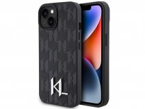 Karl Lagerfeld Metal Monogram Case - iPhone 15 hoesje