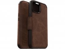 Otterbox Strada Leather MagSafe Folio Bruin - iPhone 15 hoesje