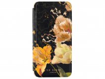 Ted Baker Tulip Orange Mirror Folio Case - iPhone 15 Hoesje
