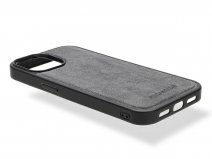 Alcanside Alcantara MagSafe Back Case Space Grey - iPhone 15 Plus hoesje