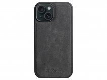 Alcanside Alcantara MagSafe Back Case Space Grey - iPhone 15 Plus hoesje