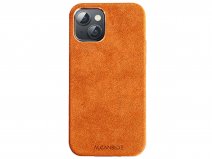 Alcanside Alcantara MagSafe Case Oranje - iPhone 15 Plus hoesje