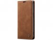 CaseMe Vintage Slim Bookcase Cognac - iPhone 15 Plus hoesje