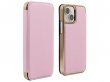 Greenwich Blake MagSafe Leather Folio Blossom Pink - iPhone 15 Plus Hoesje