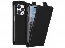 Accezz Flip Case Zwart - iPhone 15 Pro hoesje