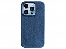 Alcanside Alcantara MagSafe Case Blauw - iPhone 15 Pro hoesje