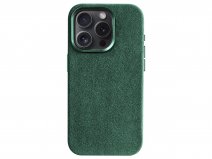 Alcanside Alcantara MagSafe Case Groen - iPhone 15 Pro hoesje