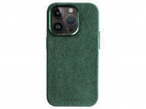 Alcanside Alcantara MagSafe Case Groen - iPhone 15 Pro hoesje