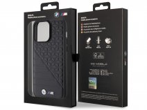 BMW M Patterned PU Case - iPhone 15 Pro hoesje