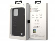 BMW Signature Leather Case - iPhone 15 Pro hoesje