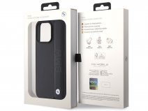 BMW Signature Stitch Leather Case - iPhone 15 Pro hoesje