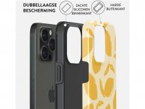 Burga Tough Case Lemon Tart - Rugged Fashionable iPhone 15 Pro Hoesje