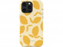 Burga Tough Case Lemon Tart - Rugged Fashionable iPhone 15 Pro Hoesje