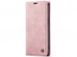 CaseMe Vintage Slim Bookcase Roze - iPhone 15 Pro hoesje