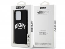 DKNY New York MagSafe Case Zwart - iPhone 15 Pro hoesje